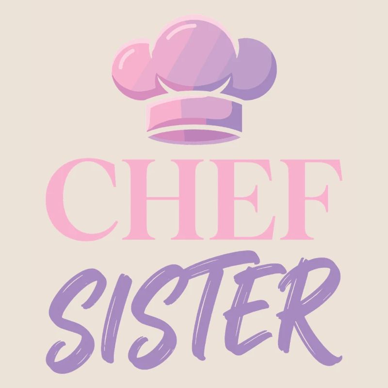 Chef Sister Chef's Hats Design