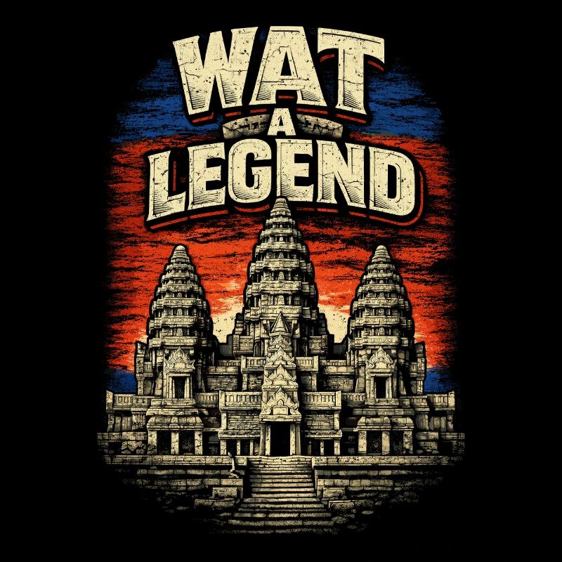 Cambodia Cambodian Wat A Legend