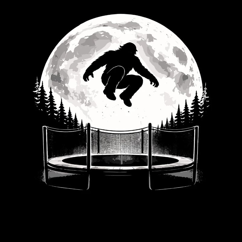 Bigfoot sur trampoline