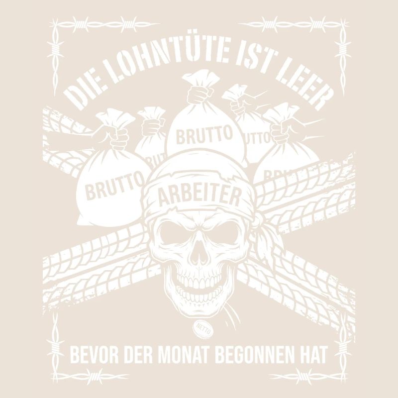 Die Lohntüte Ist Leer Bevor Der Monat Begonnen hat