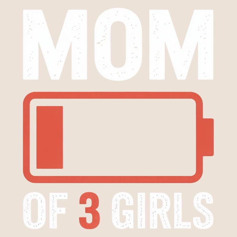 Mutter von 3 Mädchen Batterie-Tee