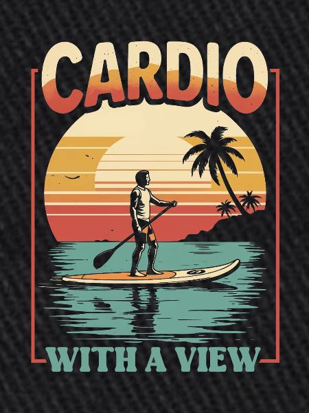 Cardio debout avec vue