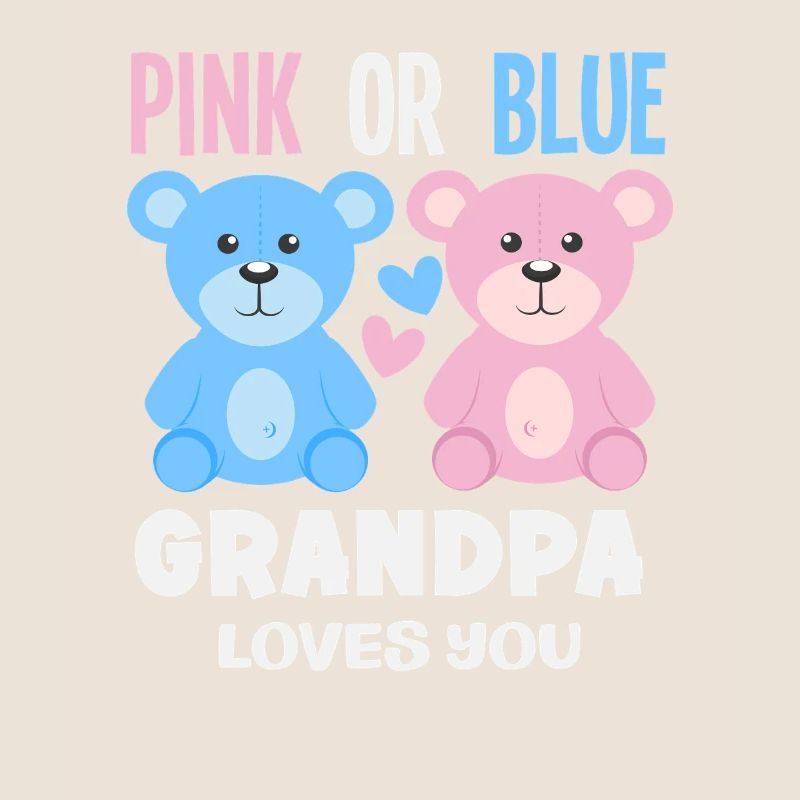 Pink Oder Blau Opa Liebt Dich