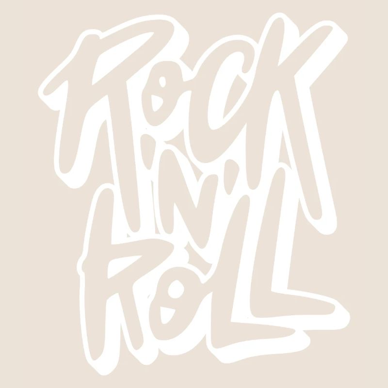 Rock 'n' Roll Graffiti-Text