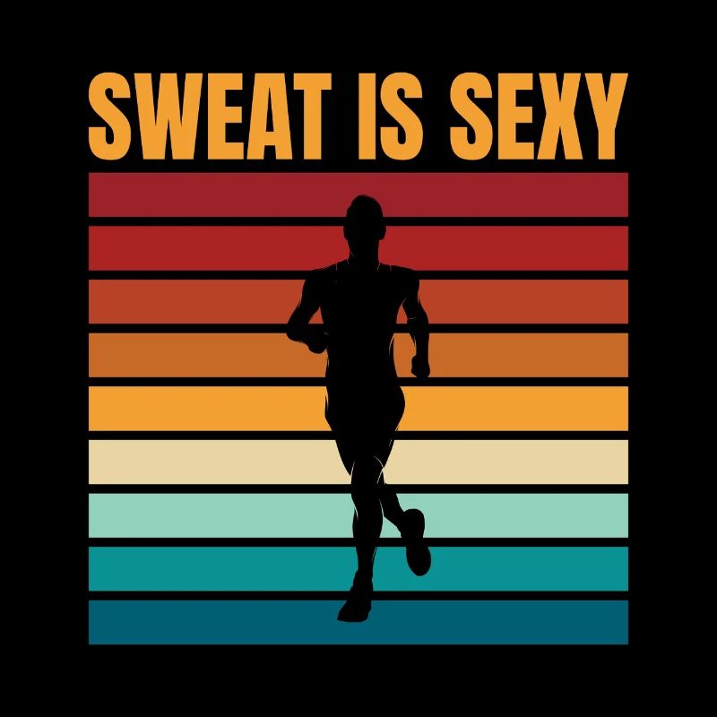 Running Run Sweat Is Sexy Marathon Runner