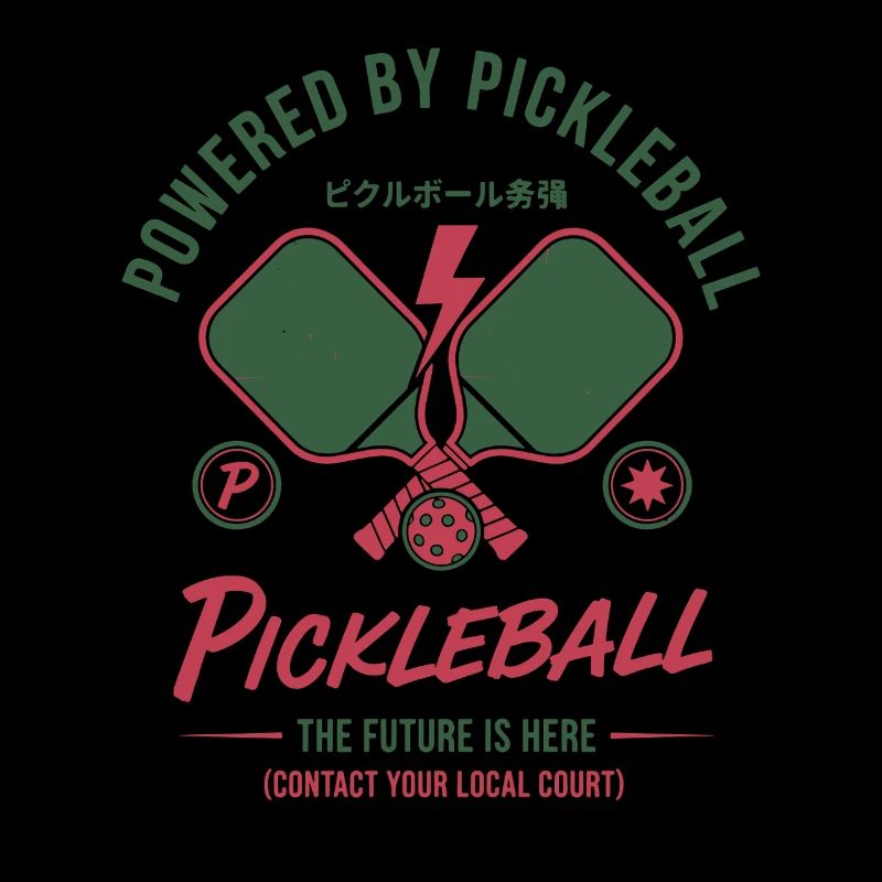 Pickleball Powered By Pickleball Funny Player