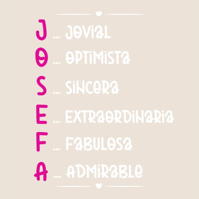 Josefa Personalized Gift
