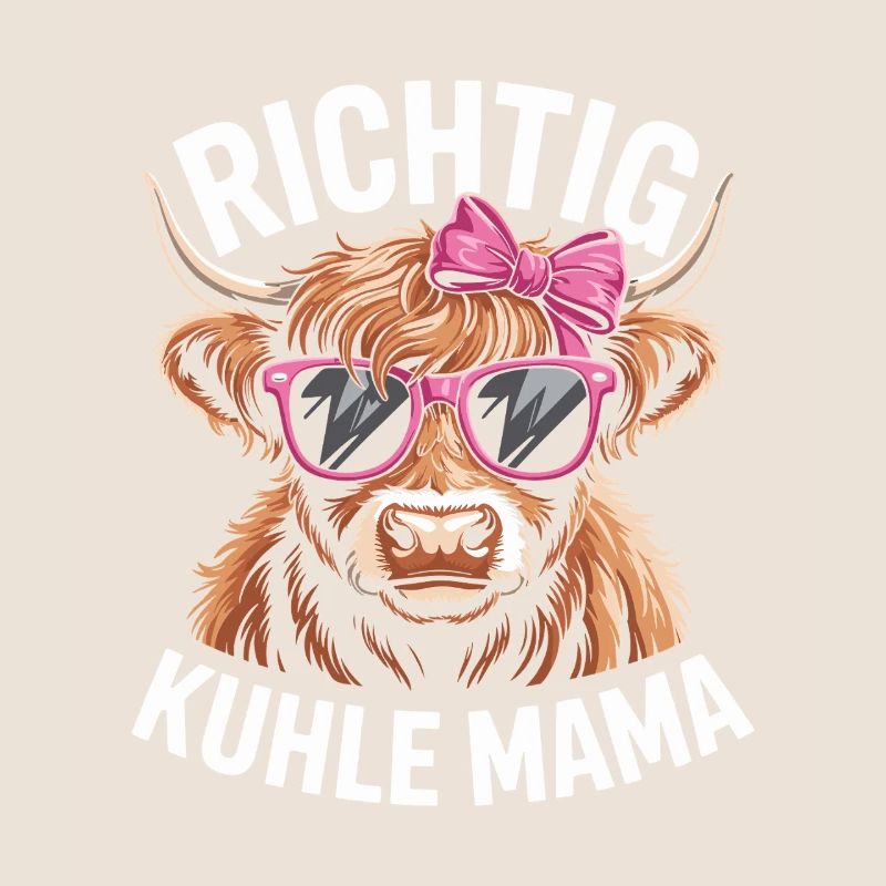 Muttertag Richtig Kuhle Mama - Beste Mutter