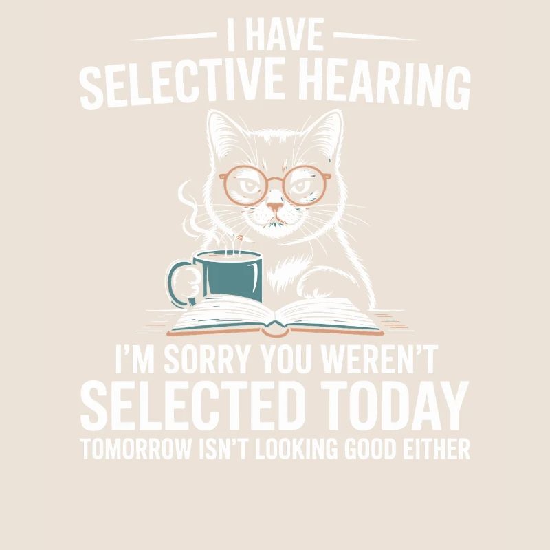 Lecteur de chat avec humour : Audition sélective