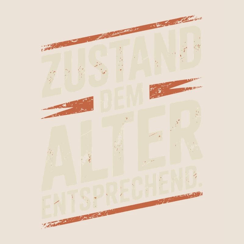 Zustand Dem Alter Entsprechend Oldtimer Geburtstag