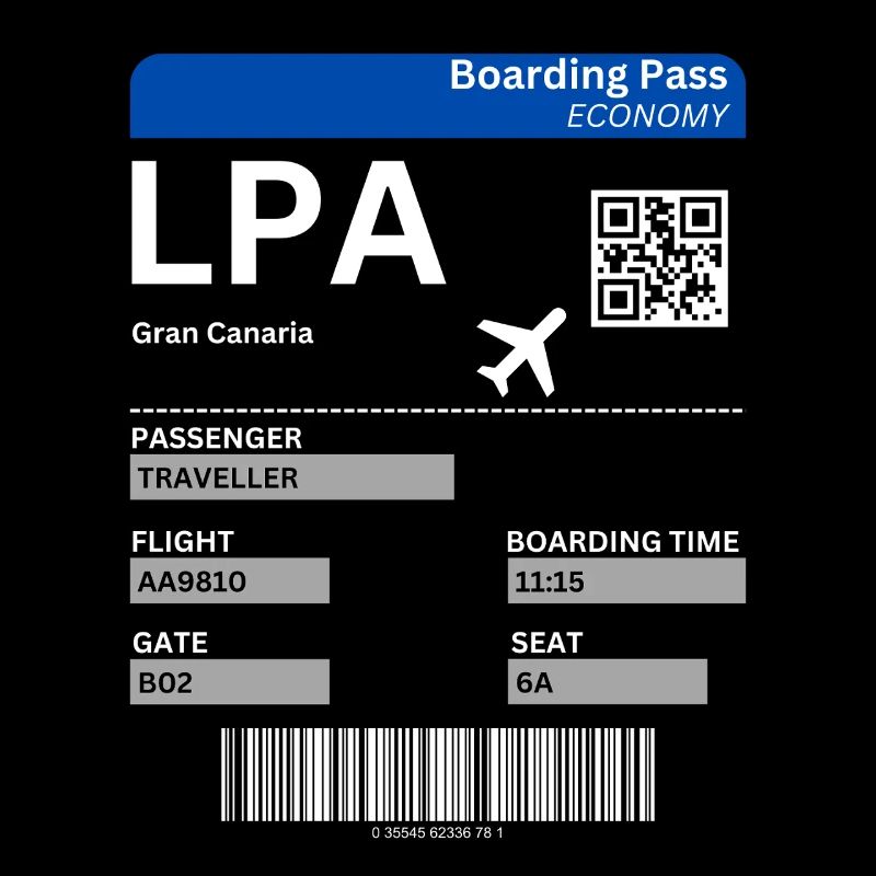 Flight Ticket Gran Canaria Holiday Canary Islands Idea