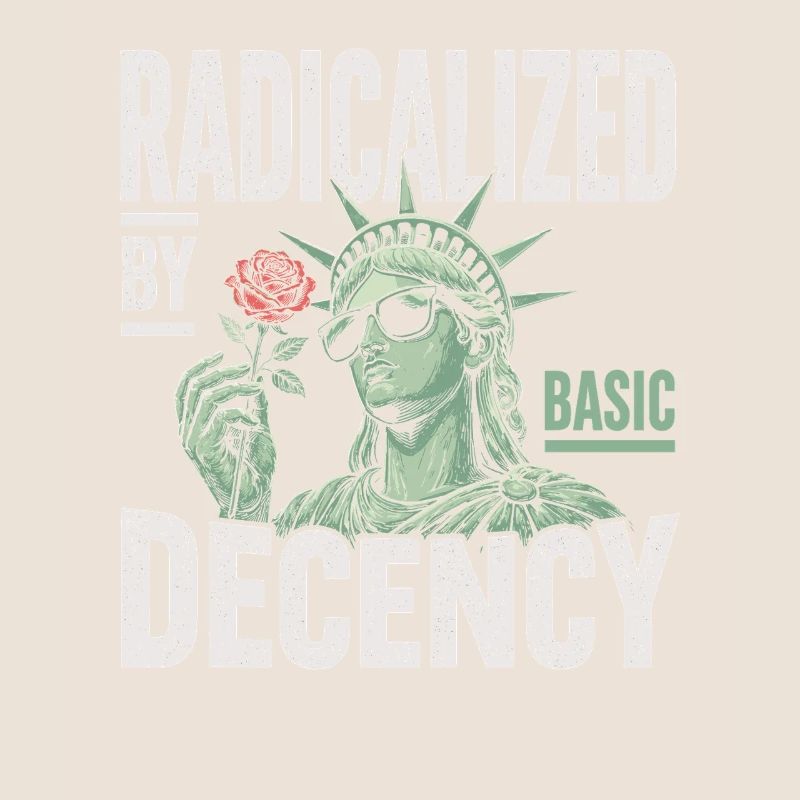 Radicalized by Decency Statue