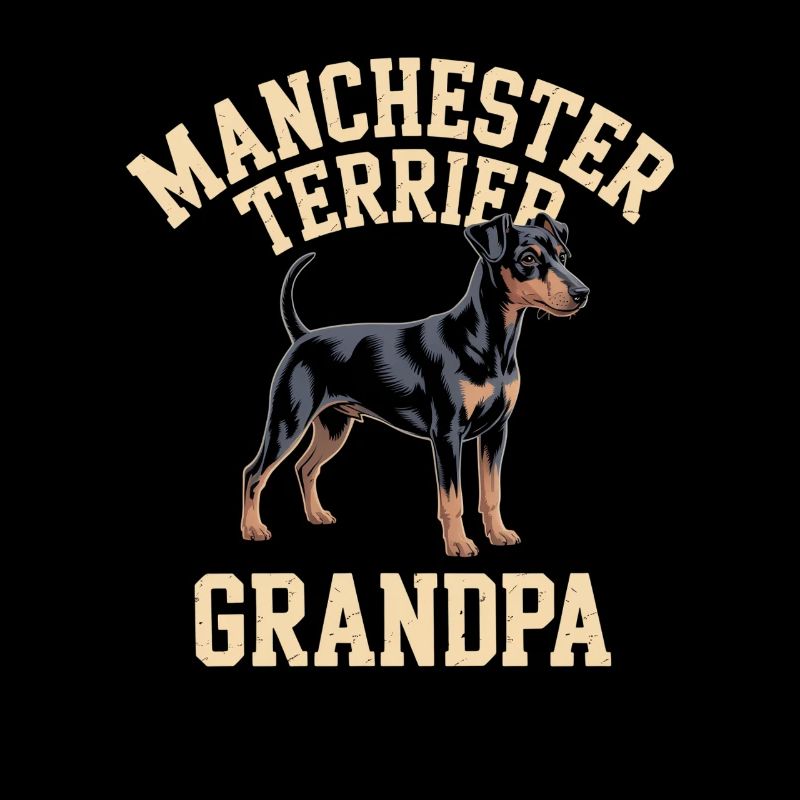 Manchester Terrier Opa Geschenk