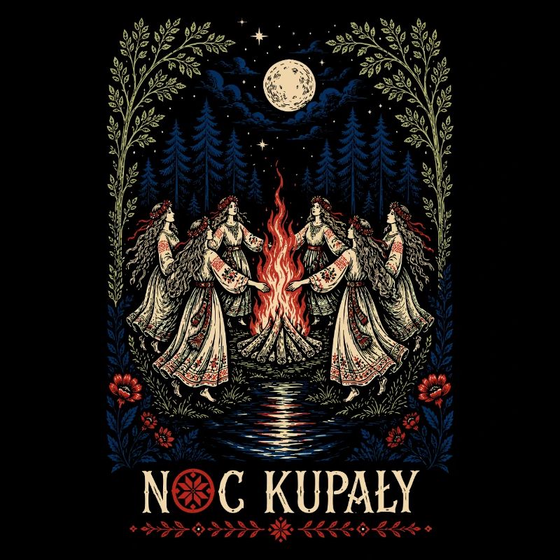 Noc Kupaly Fire Dance