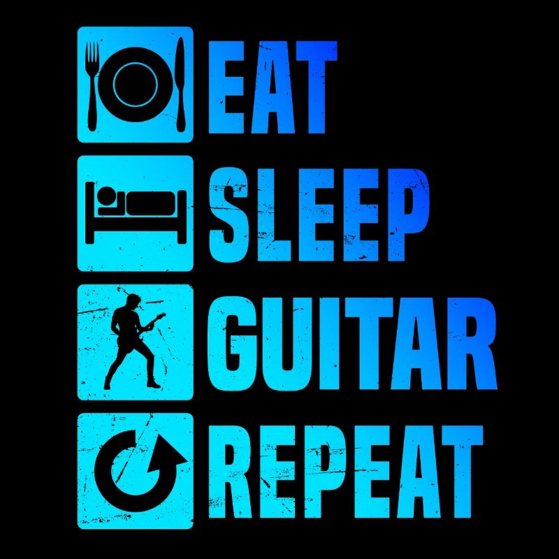 Geschenkidee für einen Guitar-Player mit E-Gitarre