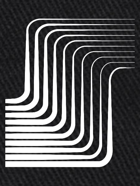 Concentric Arc Monochrome Pattern