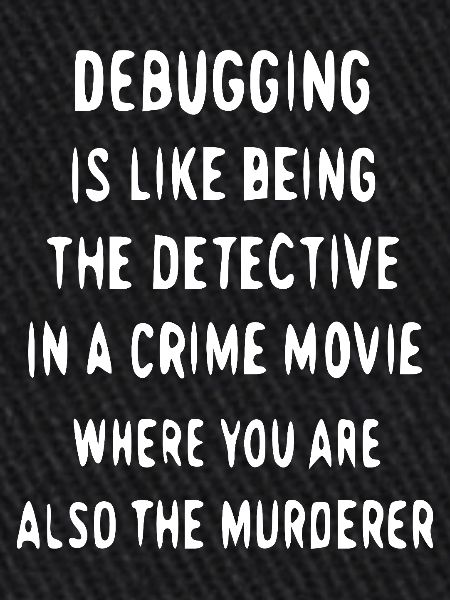 Debugging wie Detektivarbeit