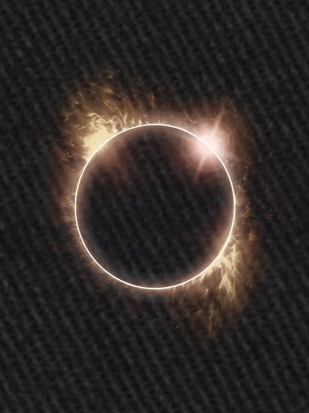 Fire Circle Solar Eclipse