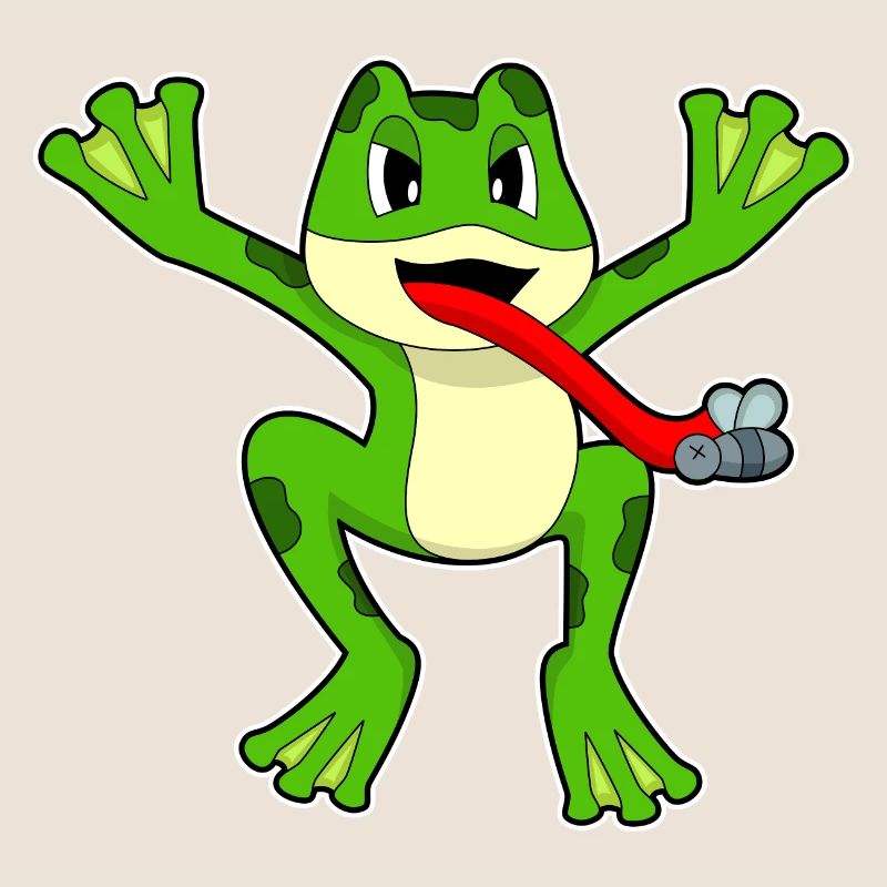 Frosch Fliege