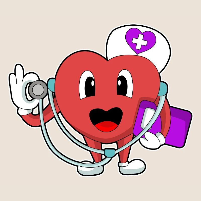 Nurse Heart Stethoscopes