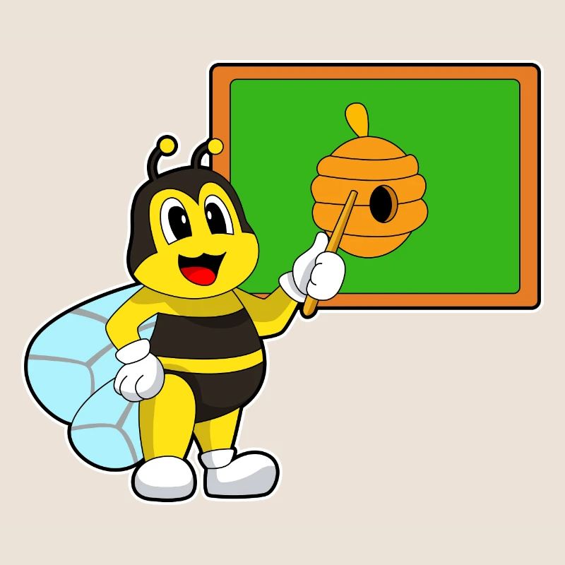 Bee Teacher Pointer Bee Nest