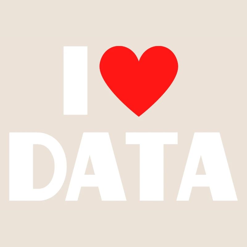Ich liebe Daten Lustiger Computer Nerd Spruch