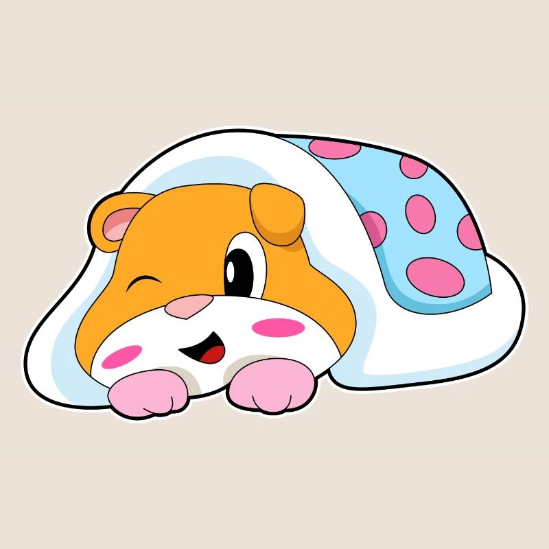 Couverture de couchage de hamster