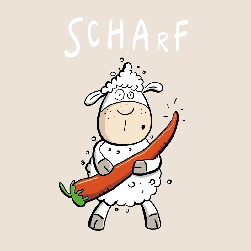 Pepperoni Sheep I Sharp comic pun