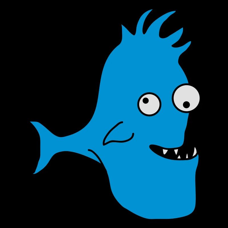 Stupid Crazy Comic Fish