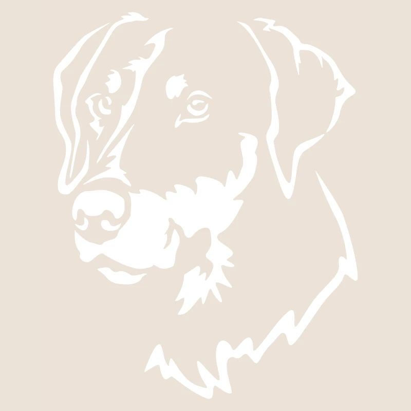 Dobermann Kopf "Black Edition"