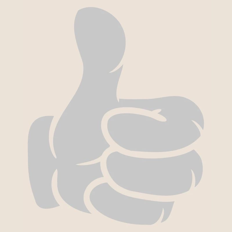 Hand thumbs up comic