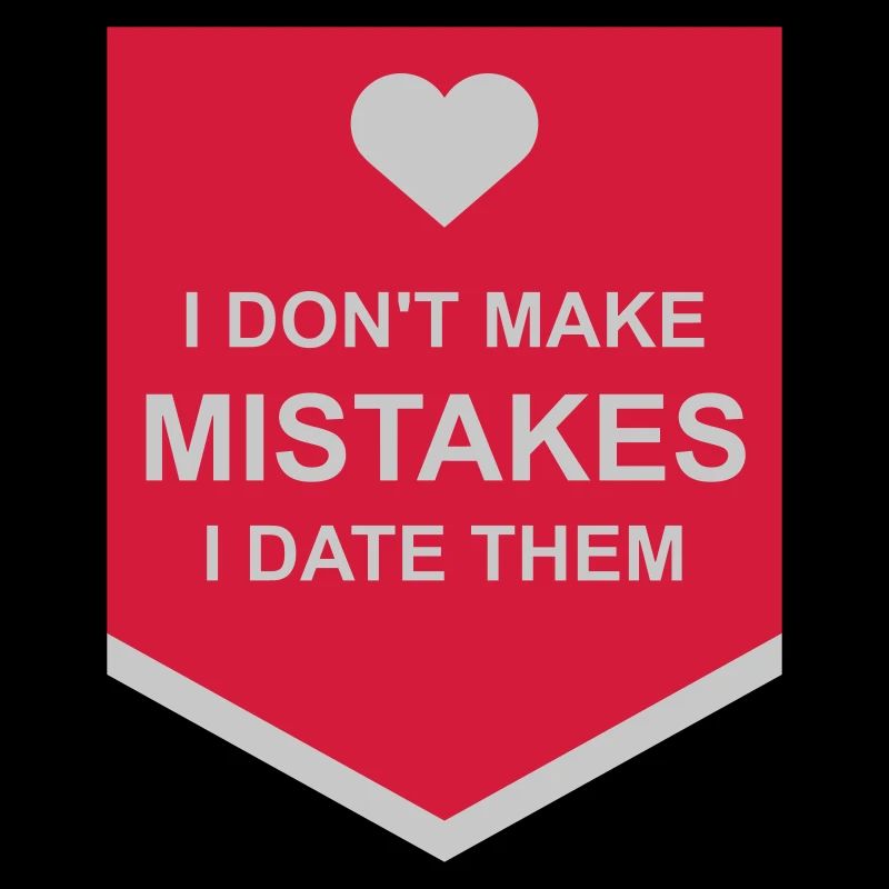 Date Mistakes Quote Logo