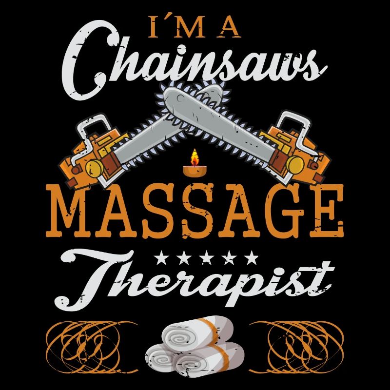Massage à la tronçonneuse