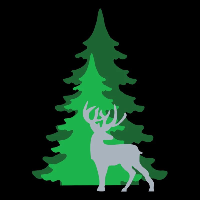 HIRSCH IM WALD