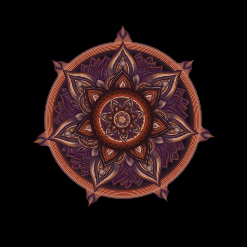 Symbolic Compass – Ornament Illustration
