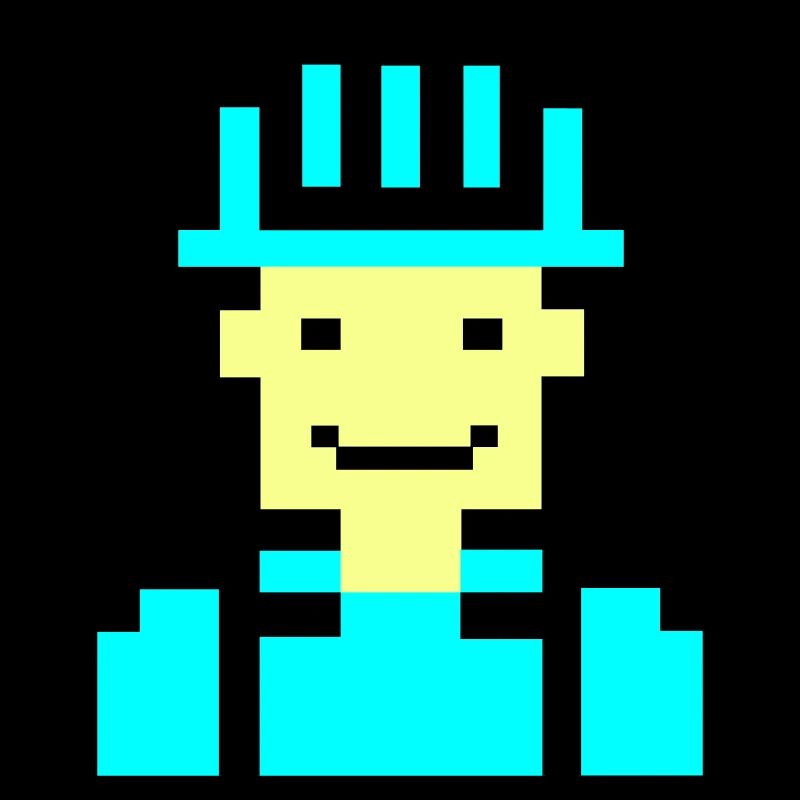 Construction Worker Pixel 01