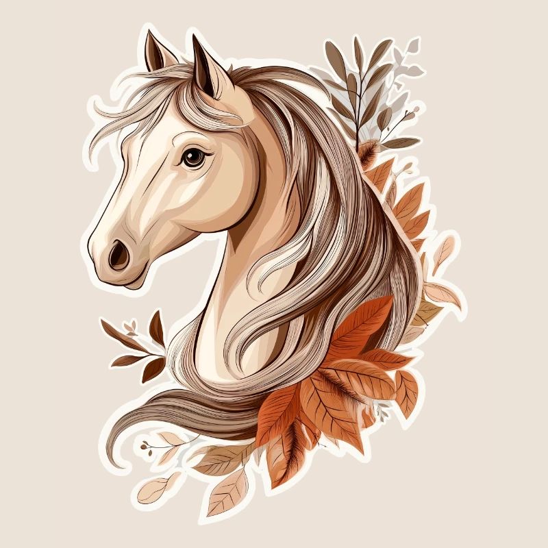 Cheval Automne