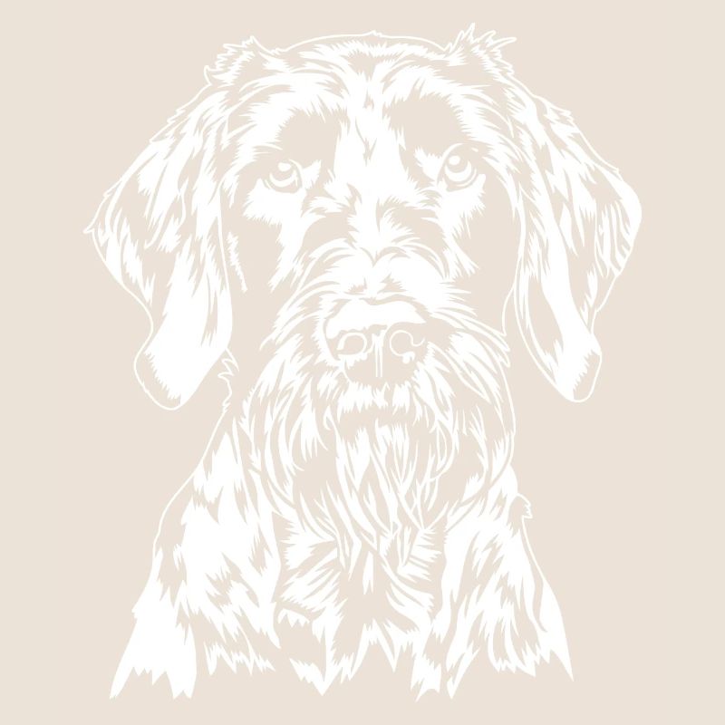 Deutsch Drahthaar Portrait Hunde Jagdhund Wilsigns