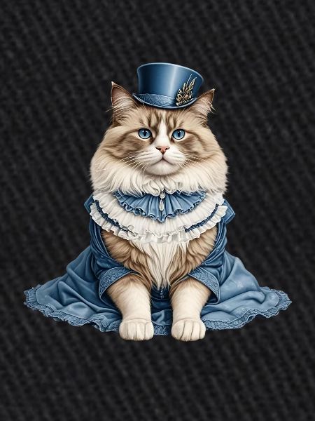 Beautiful lady cat
