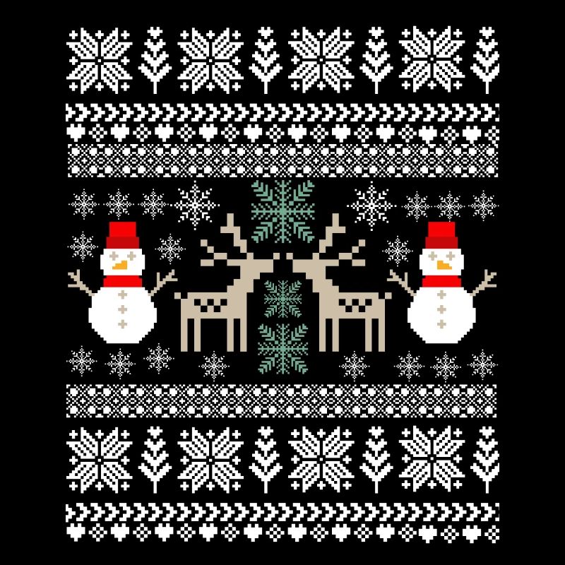 Rétro Noël Pixel