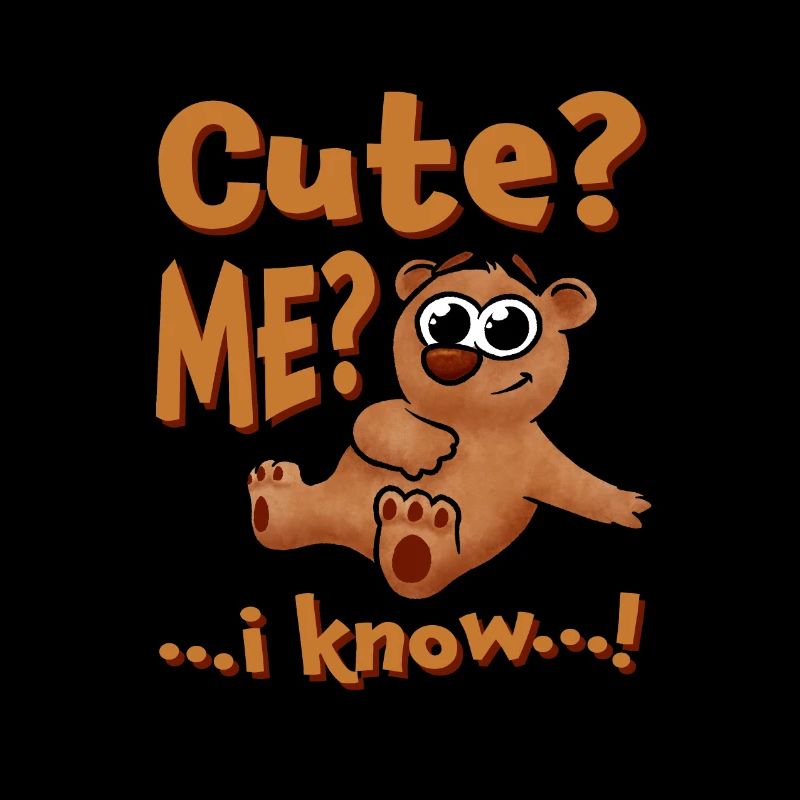 Dicton d’ours mignon