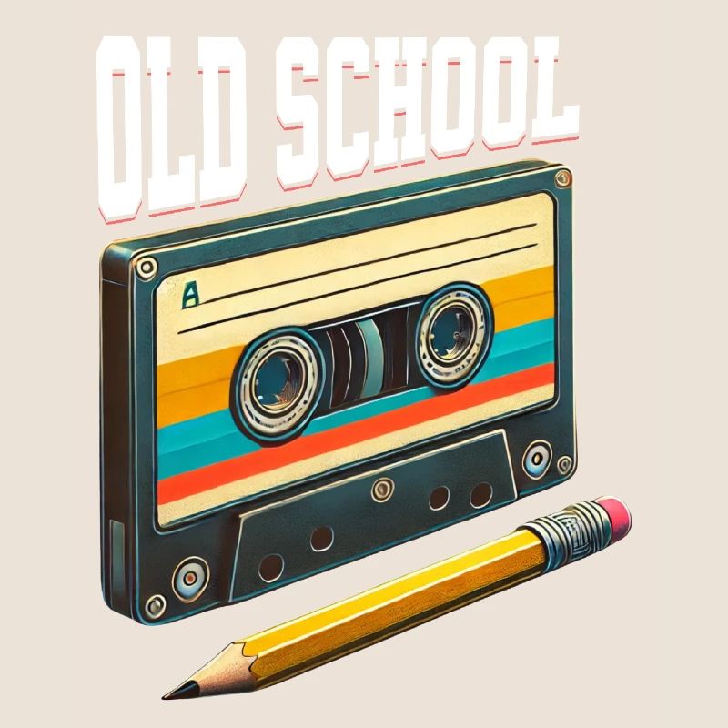 Cassette Old School Cassette Mixtape