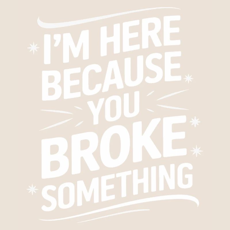 Technischer Support Computerfreak Nerd