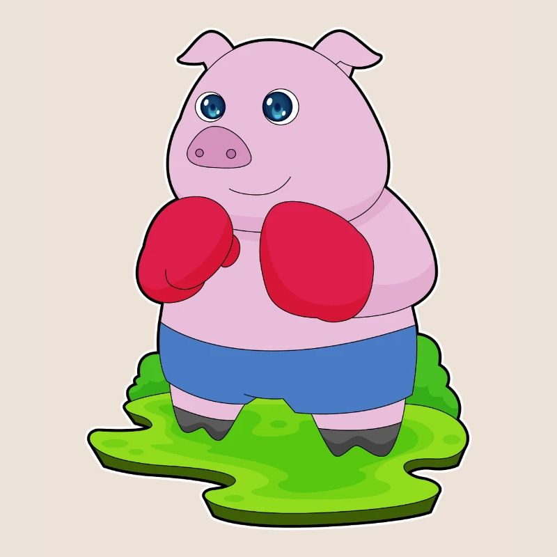 Pig Boxer Gants de boxe Boxe