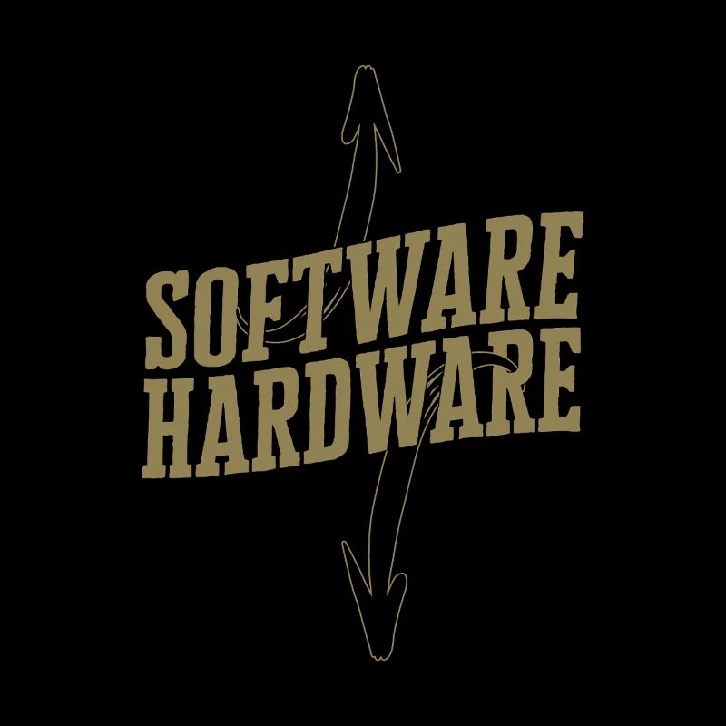 Funny IT Saying Software Hardware Word Game