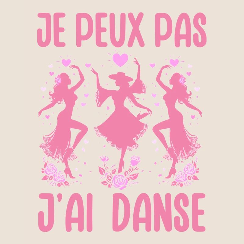I Can't I Dance Fun Dance Geschenkidee