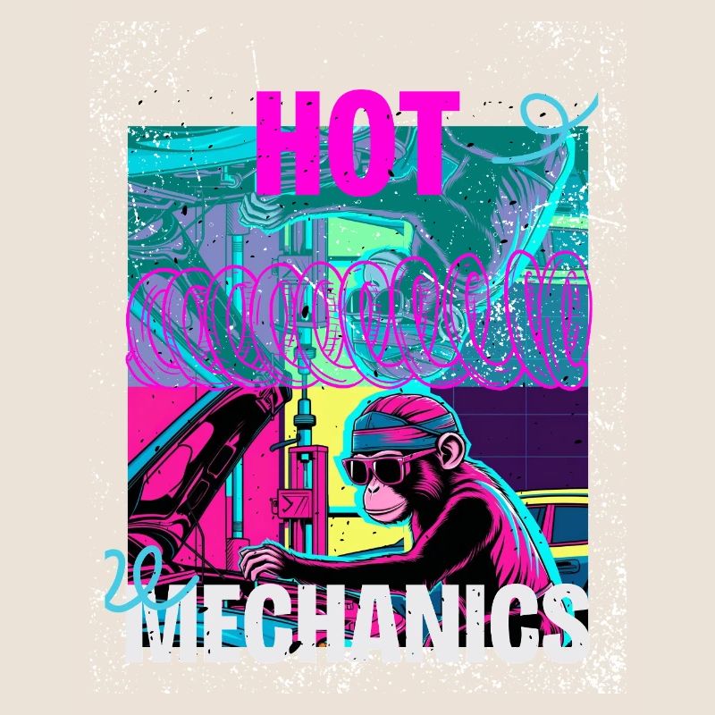 Hot Mechanics – Conception de garage Neon Monkey