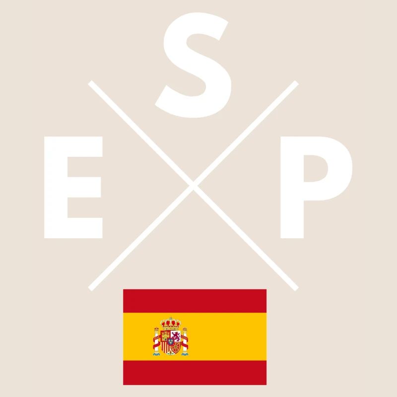 Spain Flag Cross