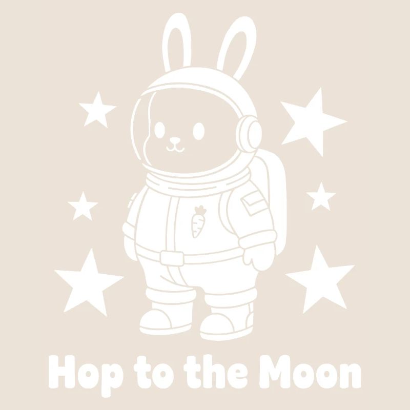 Moonhopper Bunny en combinaison spatiale