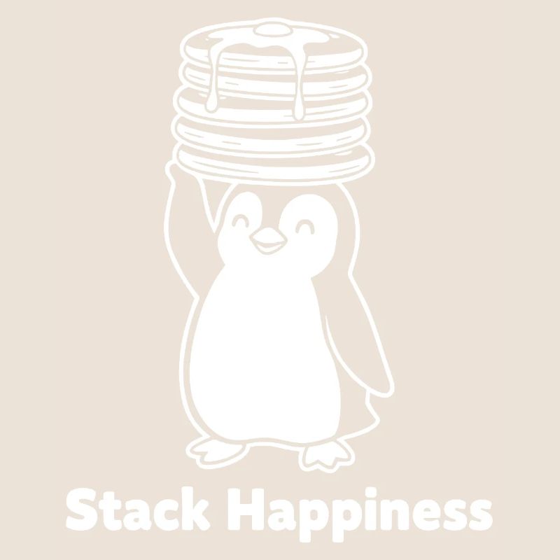 Stack Happiness Pinguin Pfannkuchen